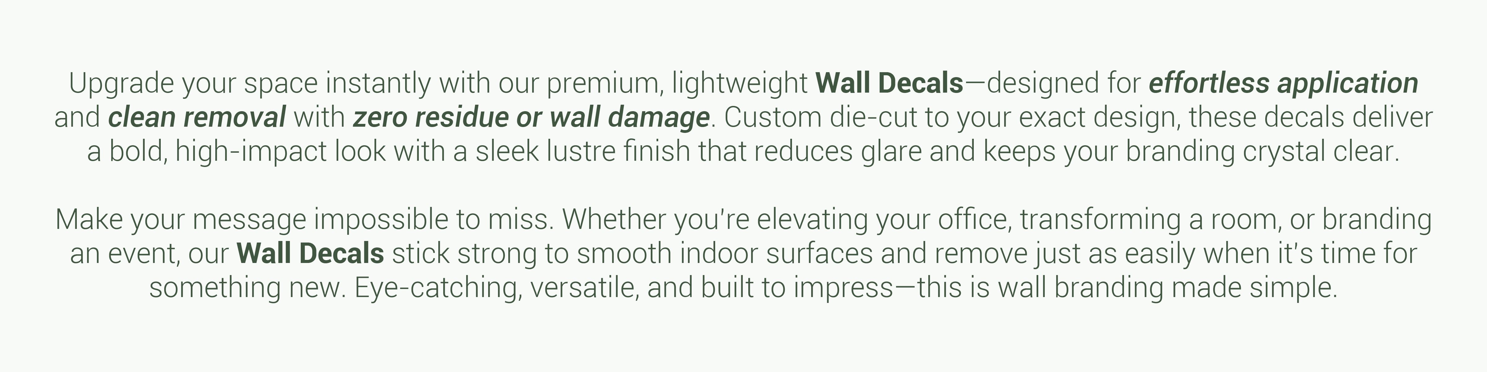 Wall Decals Details