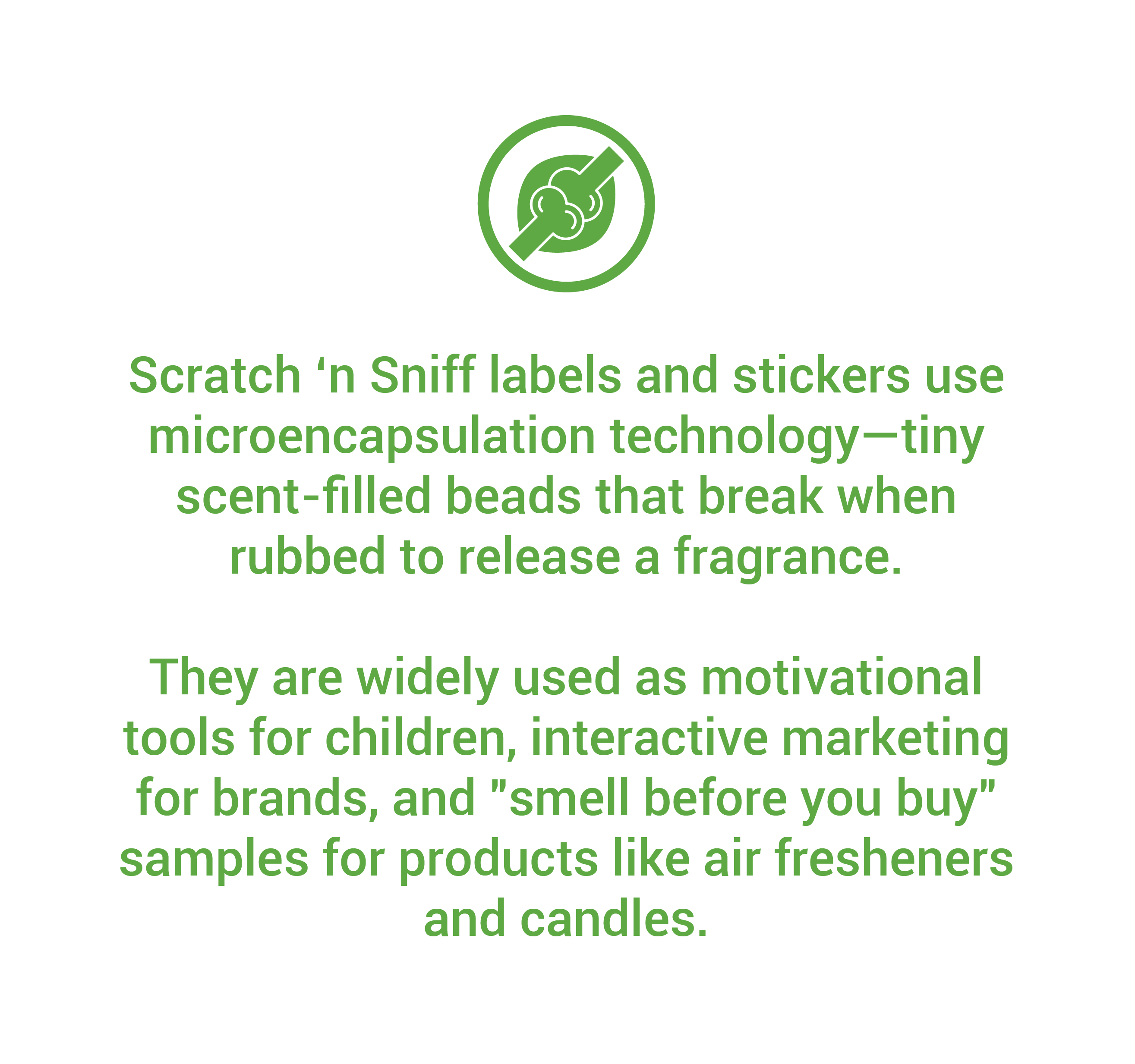 Scratch 'N Sniff Features