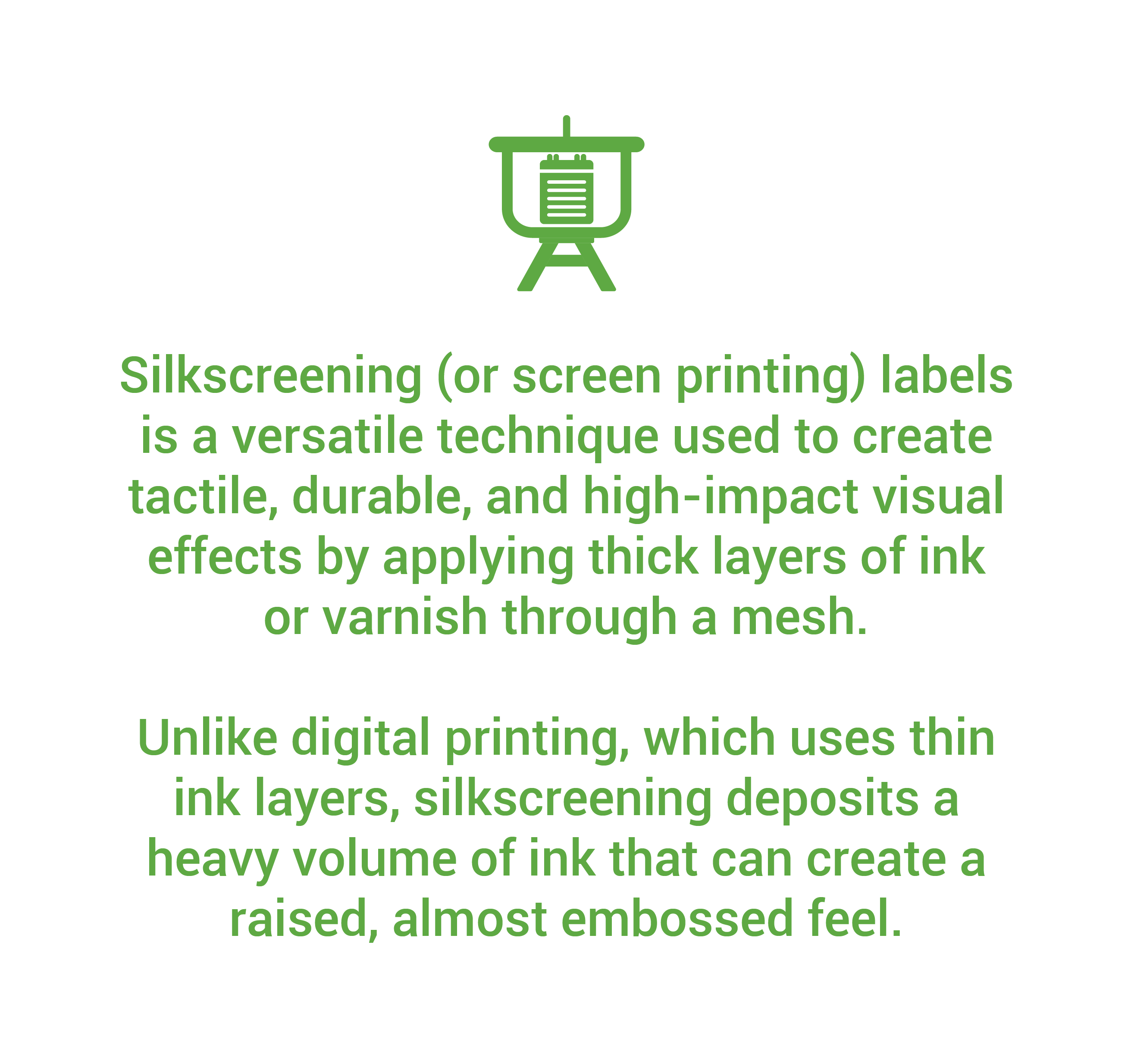 Silkscreen Effects Features