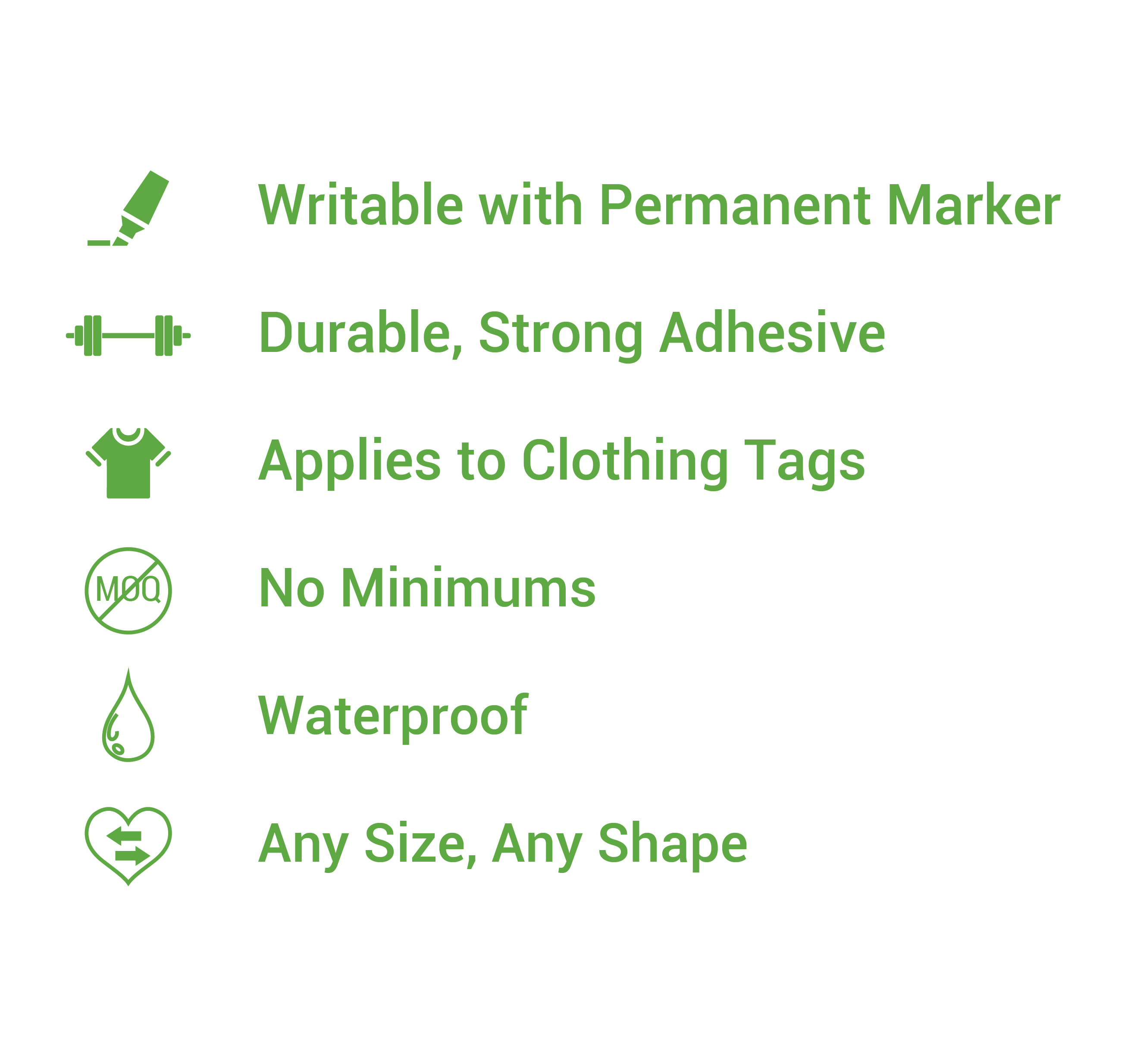 Permanent Stickers Features