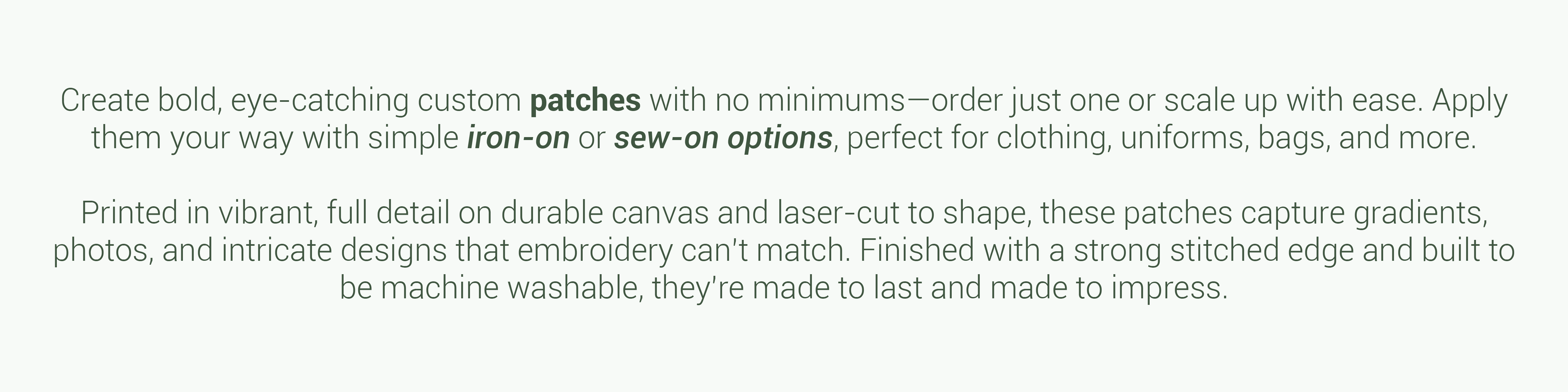 Emblems (Patches) Details