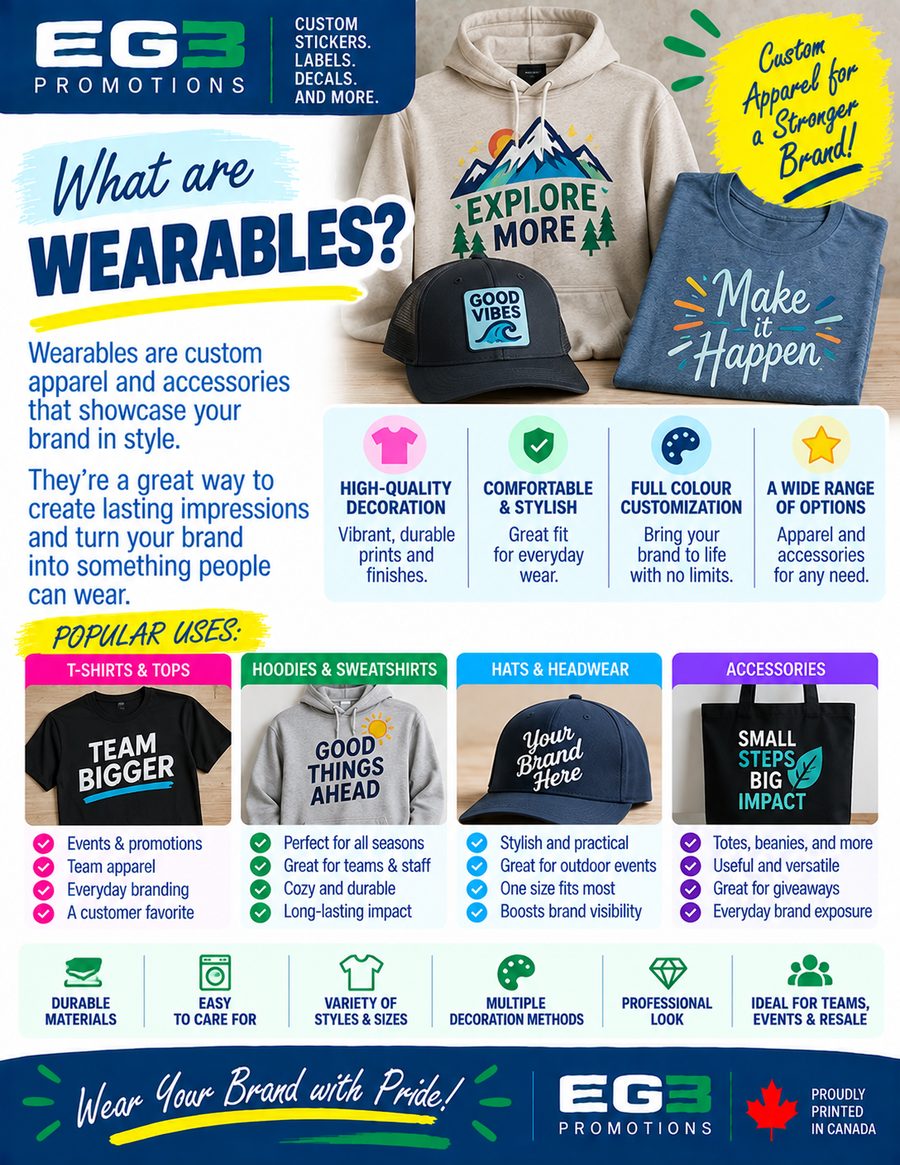 Wear Your Brand with Pride — Additional Resources PDF download preview from Evergreen Graphics Group