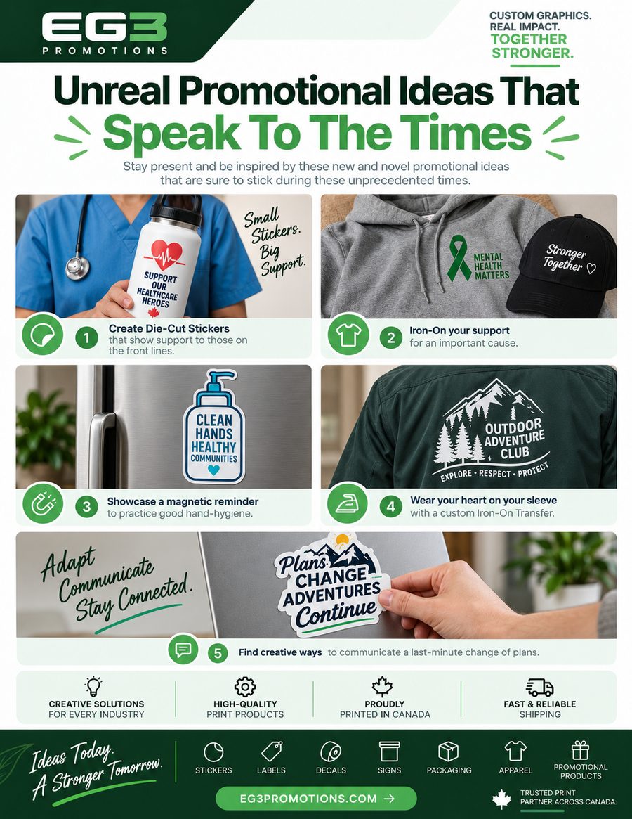 Ideas That Connect — Sales Collateral PDF download preview from Evergreen Graphics Group